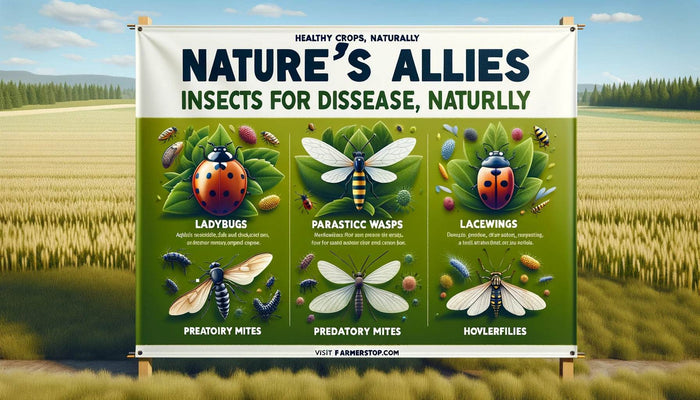 Nature/Farmer-Friendly Insects to Control Diseases: Enhancing Crop Health with Biological Allies