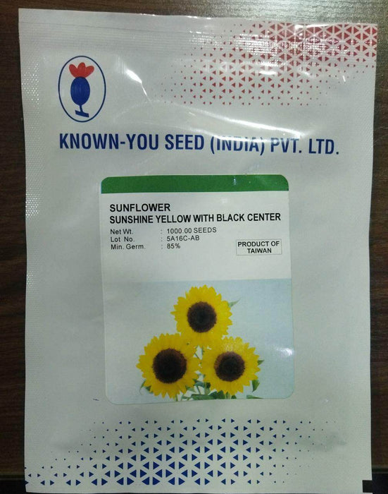 Ornamental Sunflower Sunshine F1 Hybrid (Known You Seeds, Taiwan) - Farmers Stop