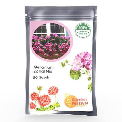 Geranium Zonal F1 Mix (Garden Festival) - Farmers Stop
