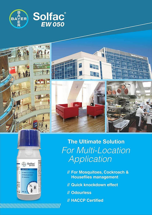 Bayer Solfac EW For Mosquitos/Flies/ Control (Bayer, India) - Farmers Stop