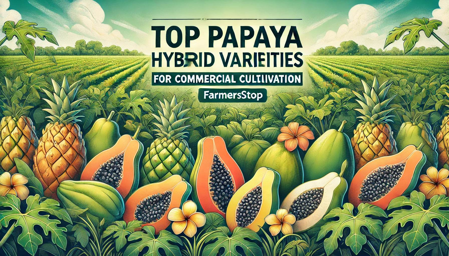 Top Papaya Hybrid Varieties for Commercial Cultivation - Farmers Stop
