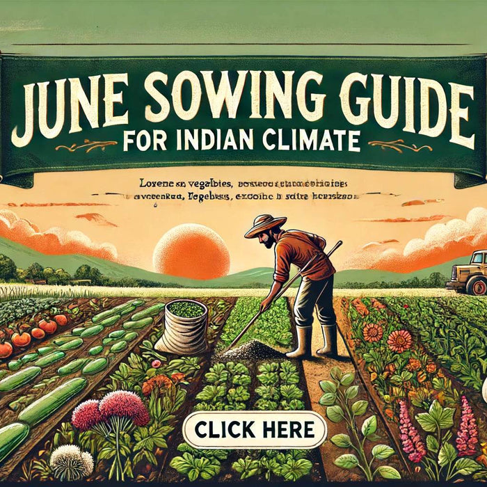 June Sowing Guide for Vegetables, Flowers, and Exotic Herbs in Indian Climate - Farmers Stop