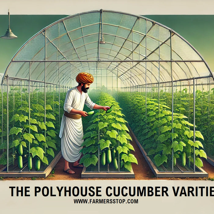 The Most Recommended Varieties of Cucumber for Polyhouse/Greenhouse