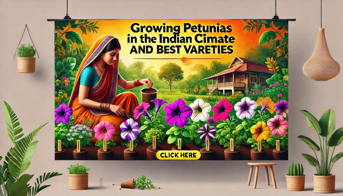Growing Petunias in the Indian Climate and Best Varities