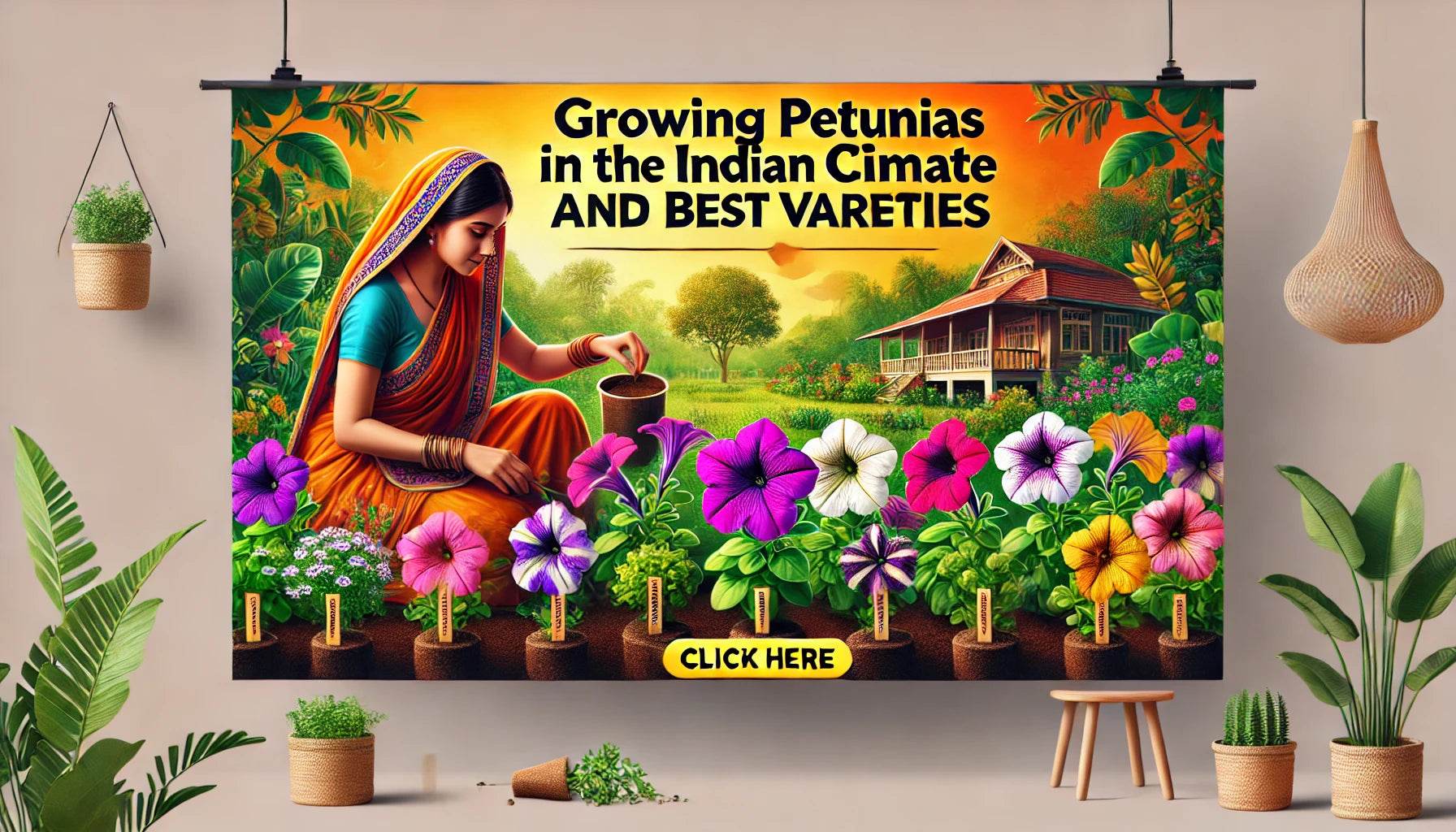 Growing Petunias in the Indian Climate and Best Varities - Farmers Stop