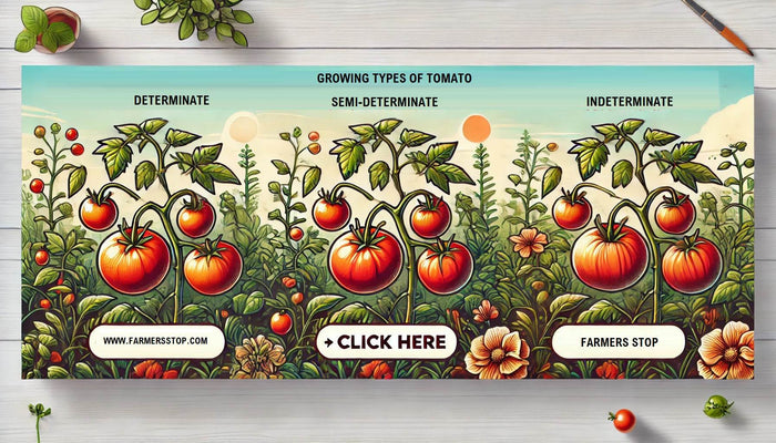 Types of Tomato Seeds: Determinate, Semi-indeterminate, and Indeterminate