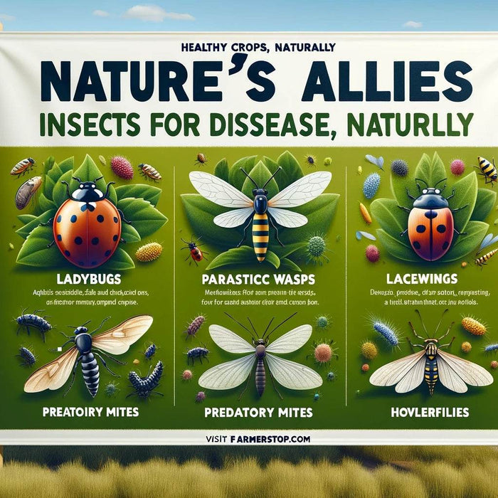 Nature/Farmer-Friendly Insects to Control Diseases: Enhancing Crop Health with Biological Allies - Farmers Stop