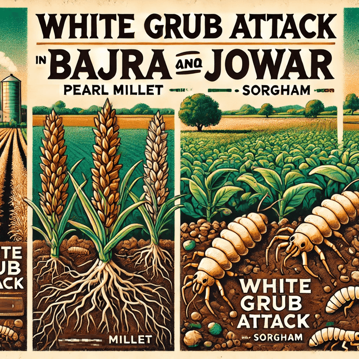 White Grub Attack in Bajra Crop: Causes, Symptoms, and Solutions - Farmers Stop