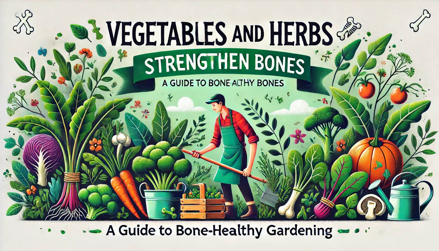 Vegetables and Herbs to Strengthen Bones: A Guide to Bone-Healthy Gardening