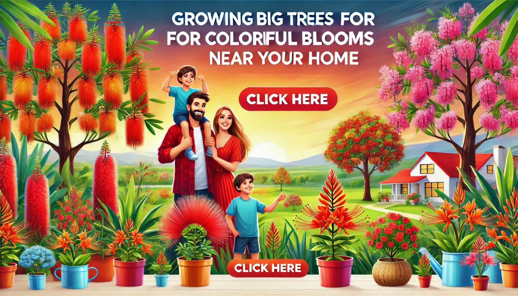 Growing Big Trees for Colorful Blooms Near Your Home - Farmers Stop