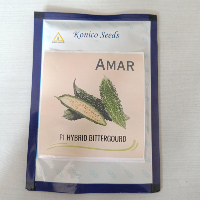 Amar Hybrid F1 Bittergourd (Konico Seeds)