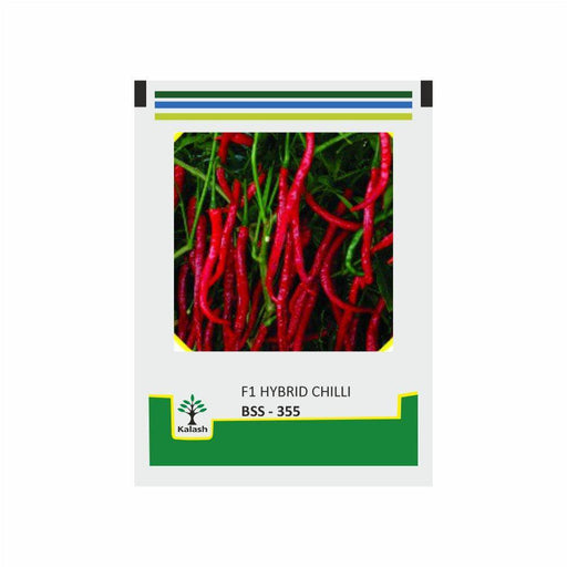 BSS-355 F1 BYADGI Hybrid Chilli (Kalash Seeds) - Farmers Stop