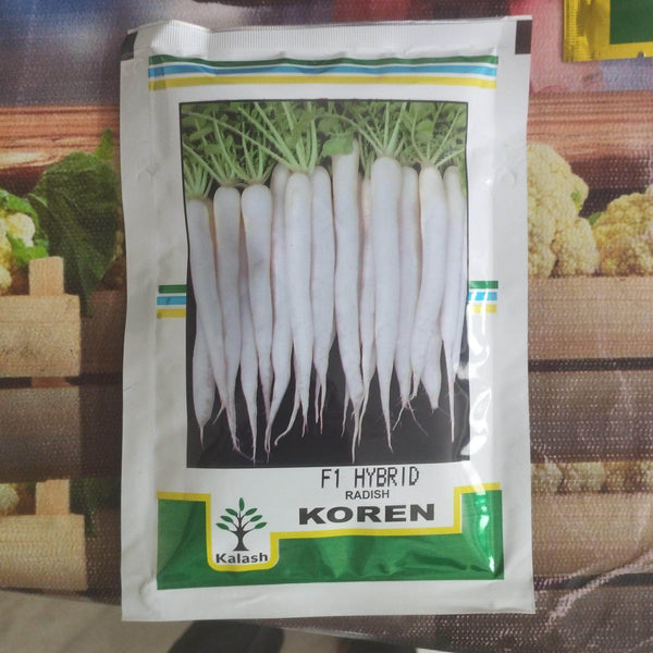 KOREN F1 HYBRID RADISH (Kalash Seeds) - Farmers Stop