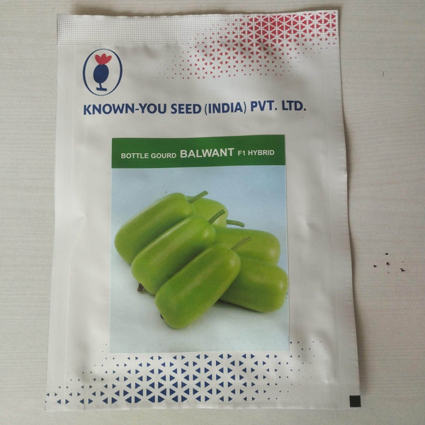 Balwant Hybrid F1 Short Type Bottlegourd (Known You Seeds) - Farmers Stop