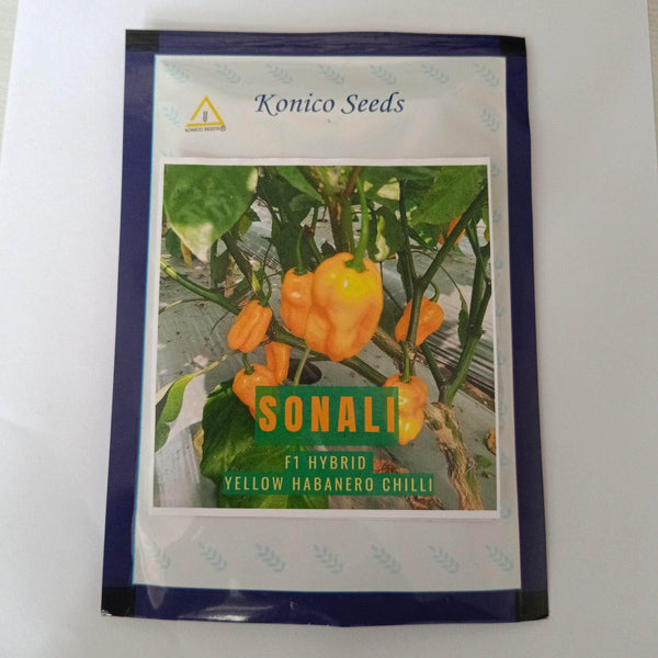 Sonali Exotic Habanero Hybrid F1 Chilli (Konico Seeds) - Farmers Stop