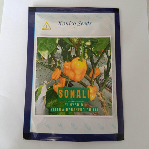 Sonali Exotic Habanero Hybrid F1 Chilli (Konico Seeds) - Farmers Stop