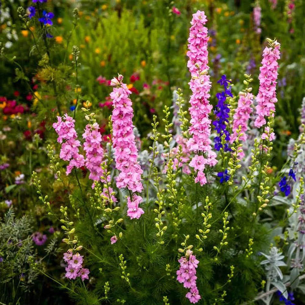 Larkspur - Delphinium Imperial Mix (Garden Festival) - Farmers Stop