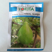 Himal Super F1 Round Bottle Gourd (Tokita Seeds) - Farmers Stop