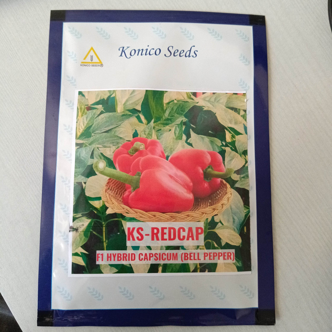 KS-REDCAP Capsicum F1 Hybrid Bell Pepper (Konico Seeds) - Farmers Stop