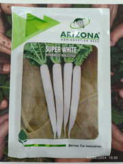 Super White F1 Hybrid Radish (Arizona AgriGenetics Seed) - Farmers Stop