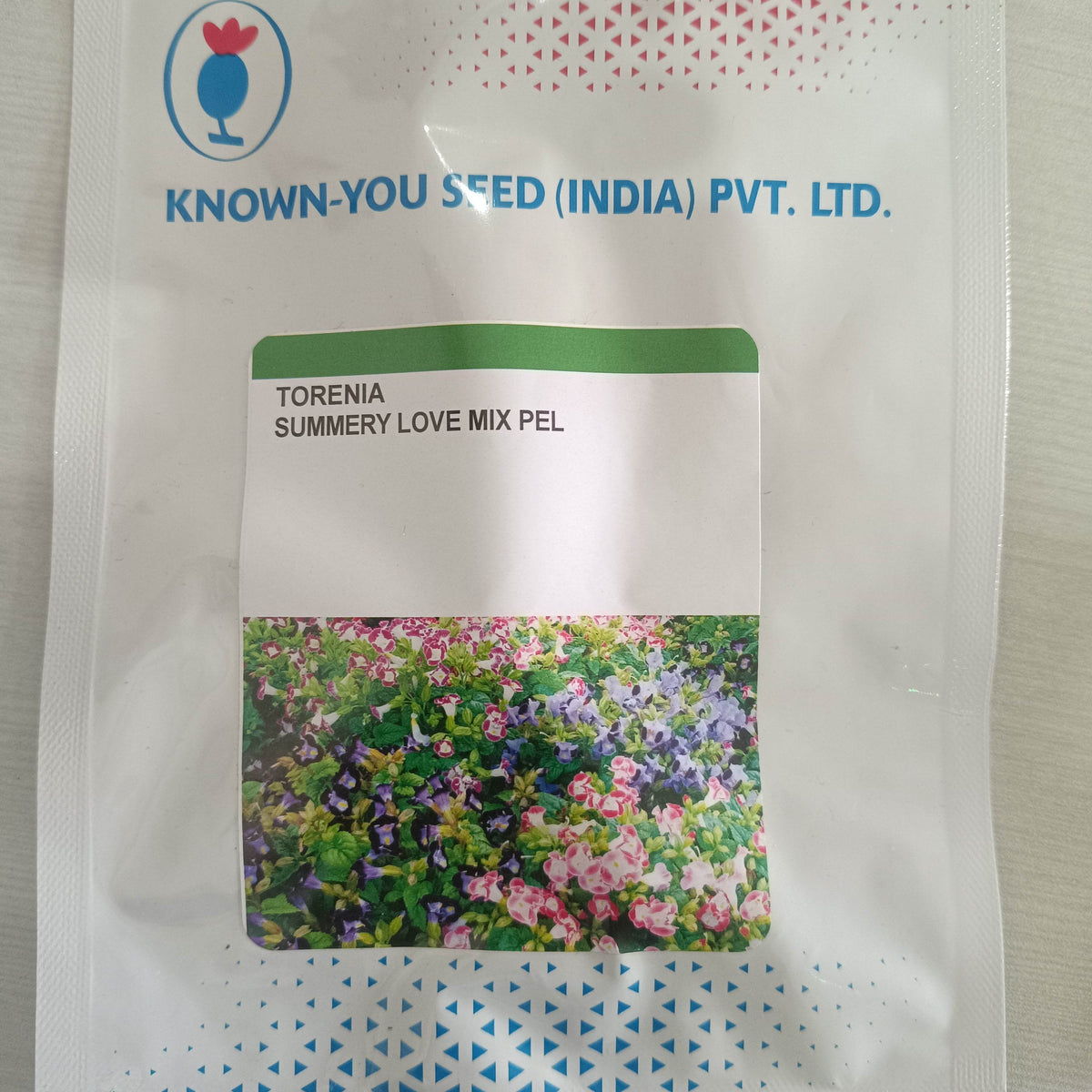 i love you seed plant Torenia Summery Love Mix Pelleted (Known You Seeds)