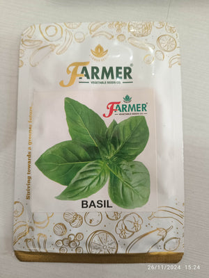 Basil Green (Genovese) (Farmer Seed) - Farmers Stop