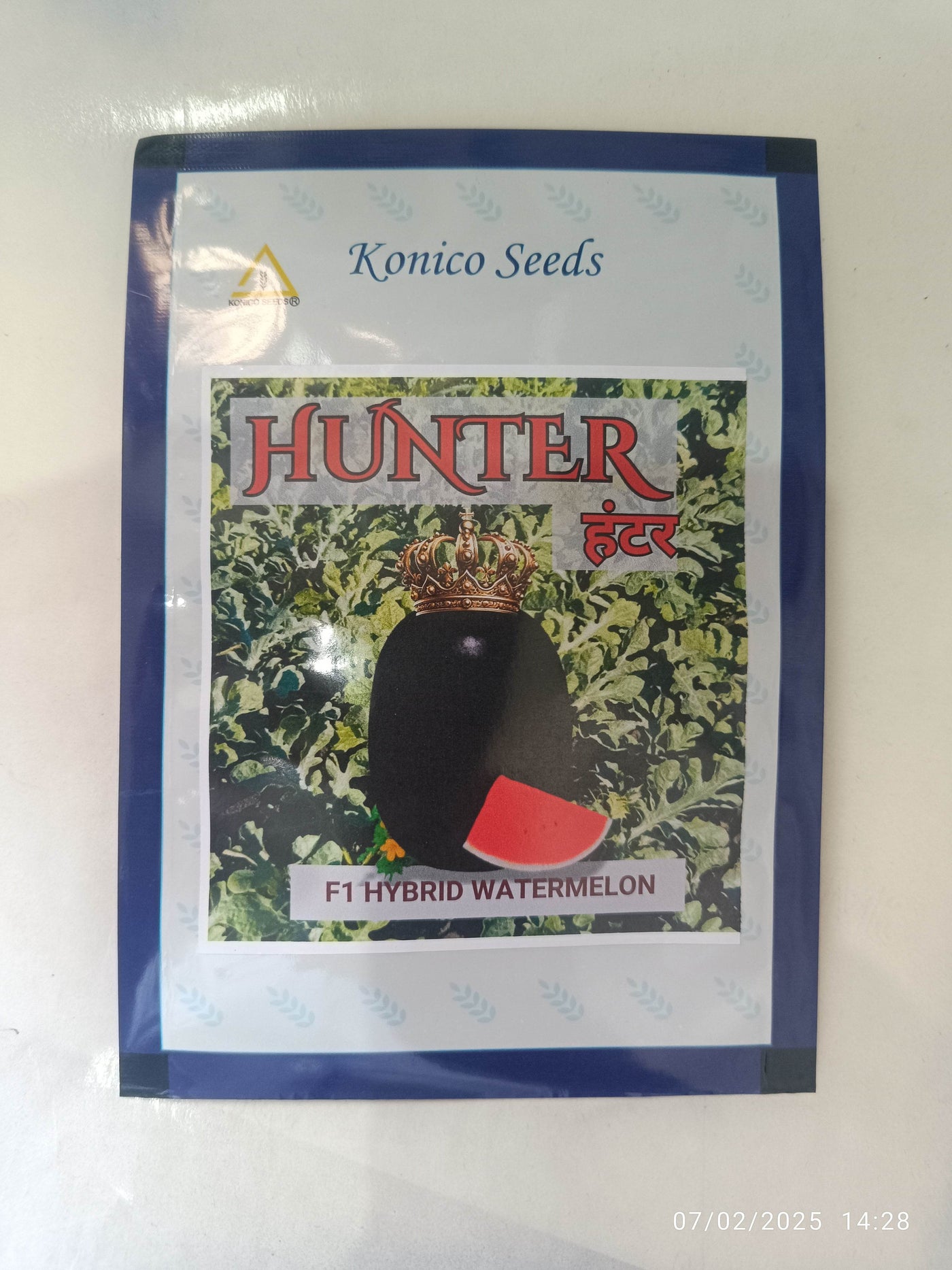 HUNTER/हंटर F1 Hybrid IceBox Watermelon (Konico Seeds) - Farmers Stop