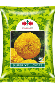 Super Yellow F1 Hybrid Marigold (East West Seeds) - Farmers Stop