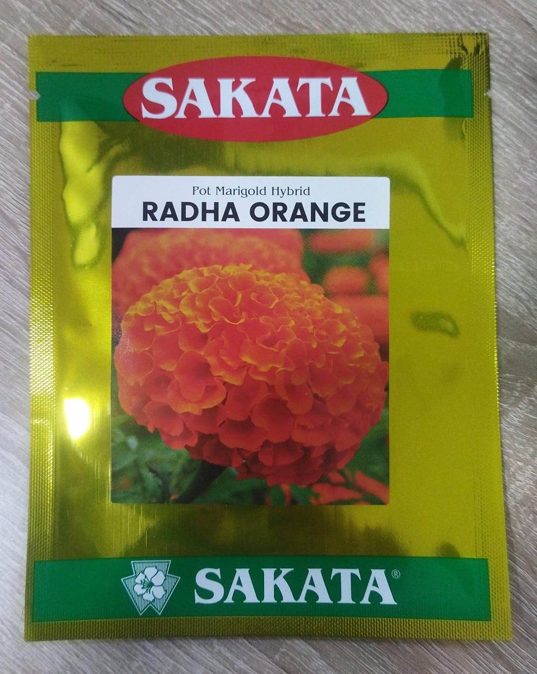 marigold hybrid seeds Radha/Ica F1 Hybrid Marigold Seeds – Sakata | Dwarf, Double Blooms