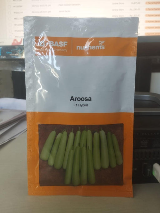 Aroosa F1 Hybrid Bottle Gourd (Nunhems) - Farmers Stop