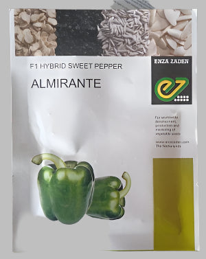 Ripe red blocky capsicum – Almirante hybrid variety