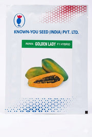 Golden Lady Hybrid F1 Papaya (Known You Seeds - Taiwan)