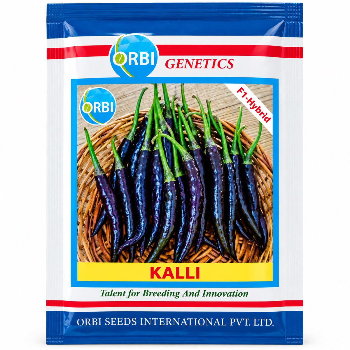 Kalli F1 Hybrid Chilli Seeds (Orbi International)