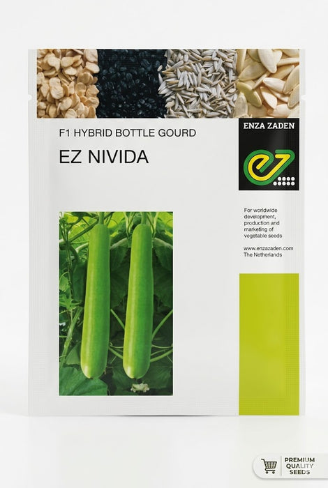 EZ Nivida F1 Hybrid Bottle Gourd Seeds (Enza Zaden)
