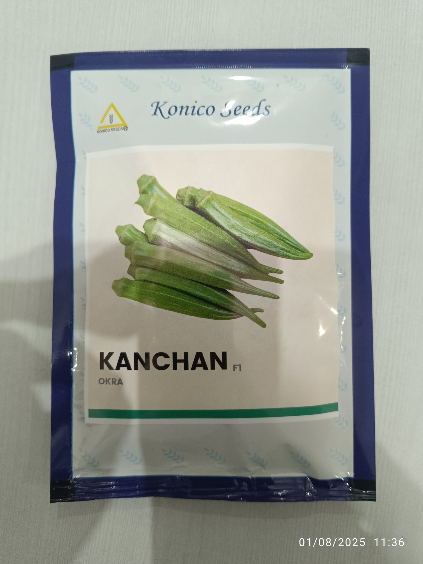 Kanchan/कंचन F1 Hybrid Bhindi/Okra (Konico Seeds) - Farmers Stop