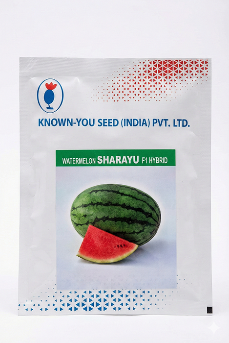 Sharayu F1 Hybrid Watermelon - Red Flesh (Known You Seeds)