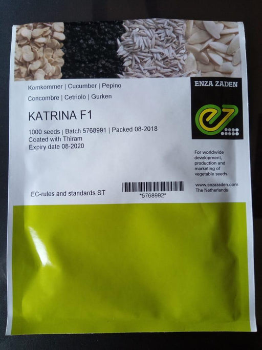 Katrina/कटरीना F1 Cucumber Seeds (Enza Zaden) - Farmers Stop