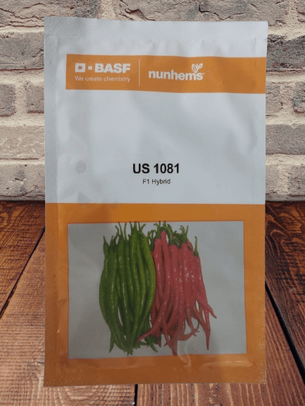 us 1081 f1 hybrid  chilli (basf | nunhems)