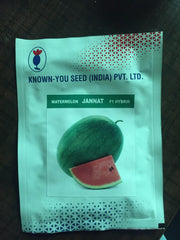 Jannat/जन्नत Hybrid Watermelon - Red Flesh (Known You Seeds) - Farmers Stop