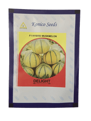 Delight/डिलाइट F1 Hybrid Muskmelon (Konico Seeds) - Farmers Stop