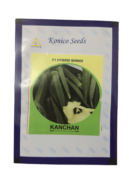Kanchan/कंचन F1 Hybrid Bhindi/Okra (Konico Seeds) - Farmers Stop