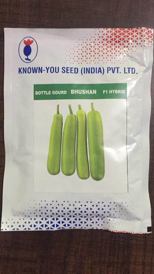 Bhushan Hybrid F1 Bottlegourd (Known You Seeds) - Farmers Stop