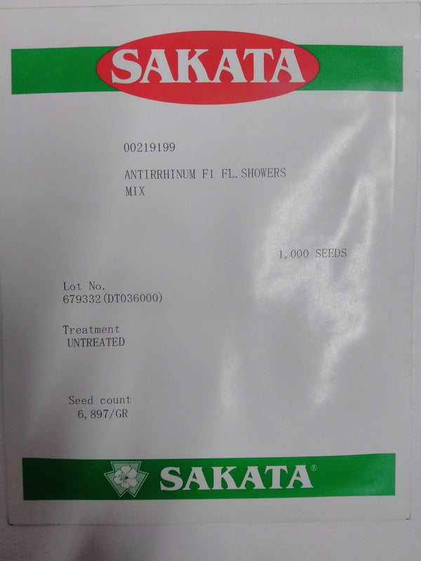 Antirrhinum F1 FL. SHOWERS MIX (SAKATA) - Farmers Stop