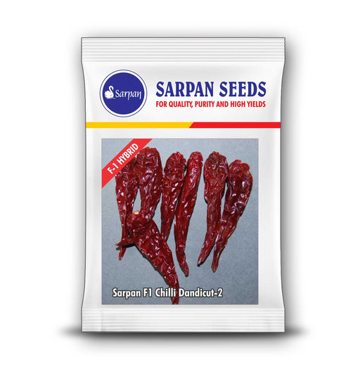Sarpan –Dandicut-2 F1 Hybrid Chilli (Sarpan Seeds) - Farmers Stop