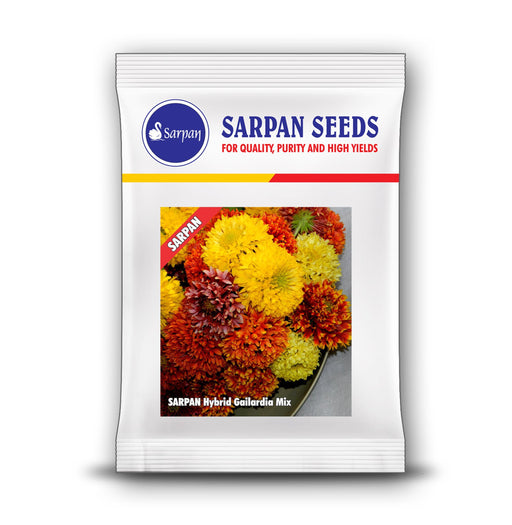 Grand Mix Hybrid Gailardia/गैलारडिआ (Sarpan Seeds) - Farmers Stop