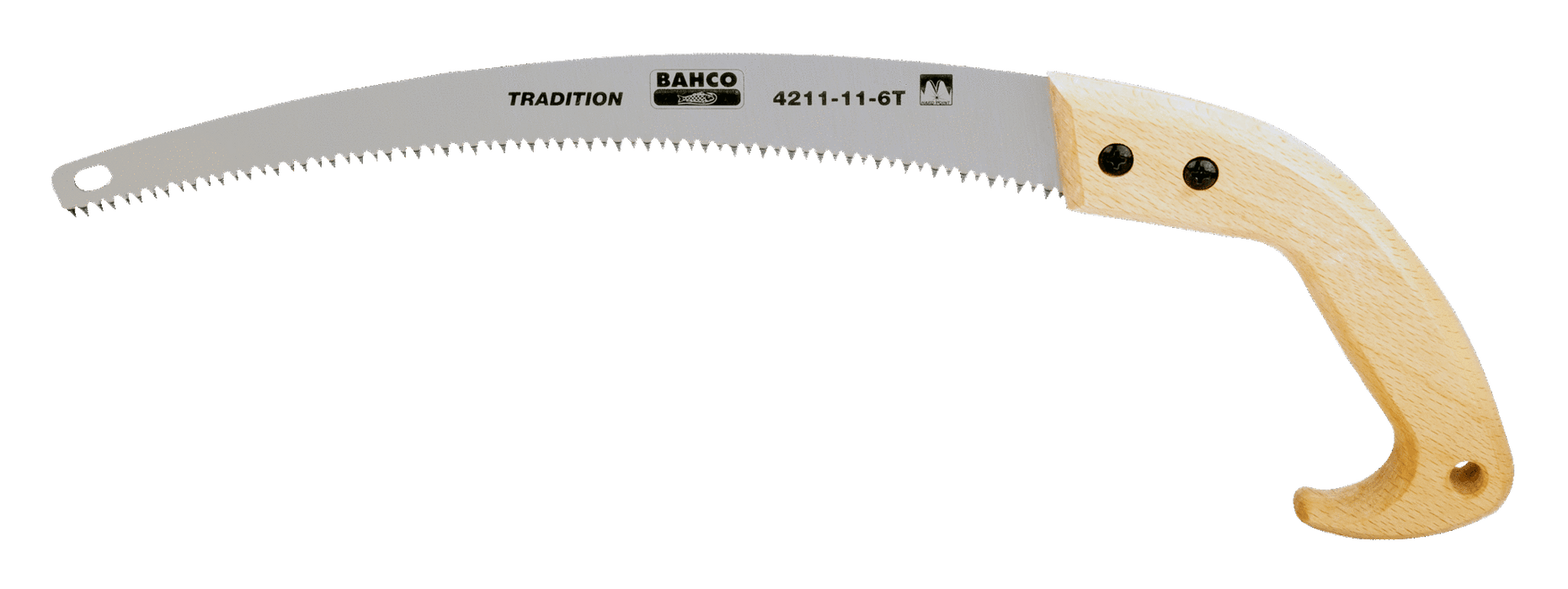 Toothed Pruning Saws with Wooden Handle (BAHCO) - Farmers Stop