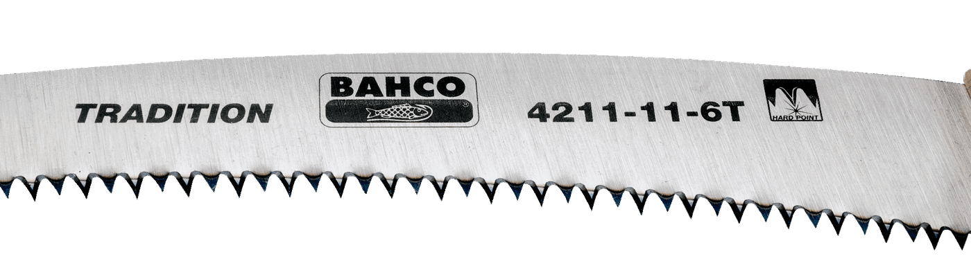 Toothed Pruning Saws with Wooden Handle (BAHCO) - Farmers Stop