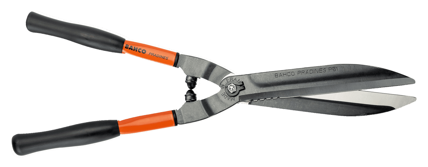 Heavy Duty Lightweight Hedge Shears with Steel Handle (BAHCO) - Farmers Stop