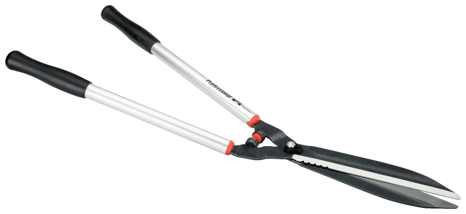 Heavy Duty Extra Long Lightweight Hedge Shears with Aluminium Handle (BAHCO) - Farmers Stop