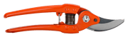 Bypass Secateurs with Stamped/Pressed Steel Handle and Narrow Cutting Head (BAHCO) - Farmers Stop